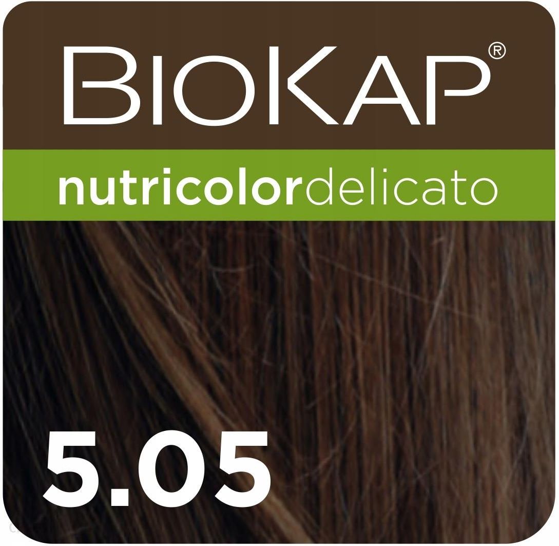 Biokap Nutricolor Delicato Farba Koloryzująca Do Włosów 5.05 Orzechowy Kasztan 140ml