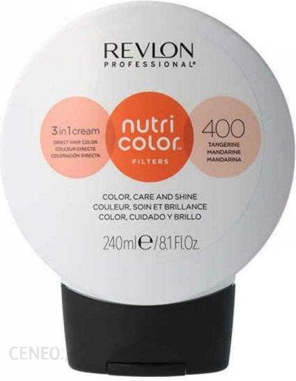 Revlon Koloryzacja Permanentna W Kremie Nutri Color Filters Mandarynka 240 Ml
