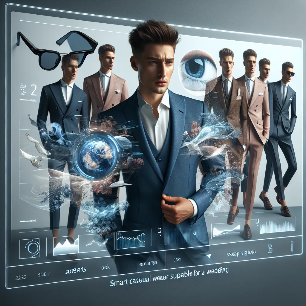 Moda męska 2025: Nowe trendy w garniturach i stylu smart casual na ślub