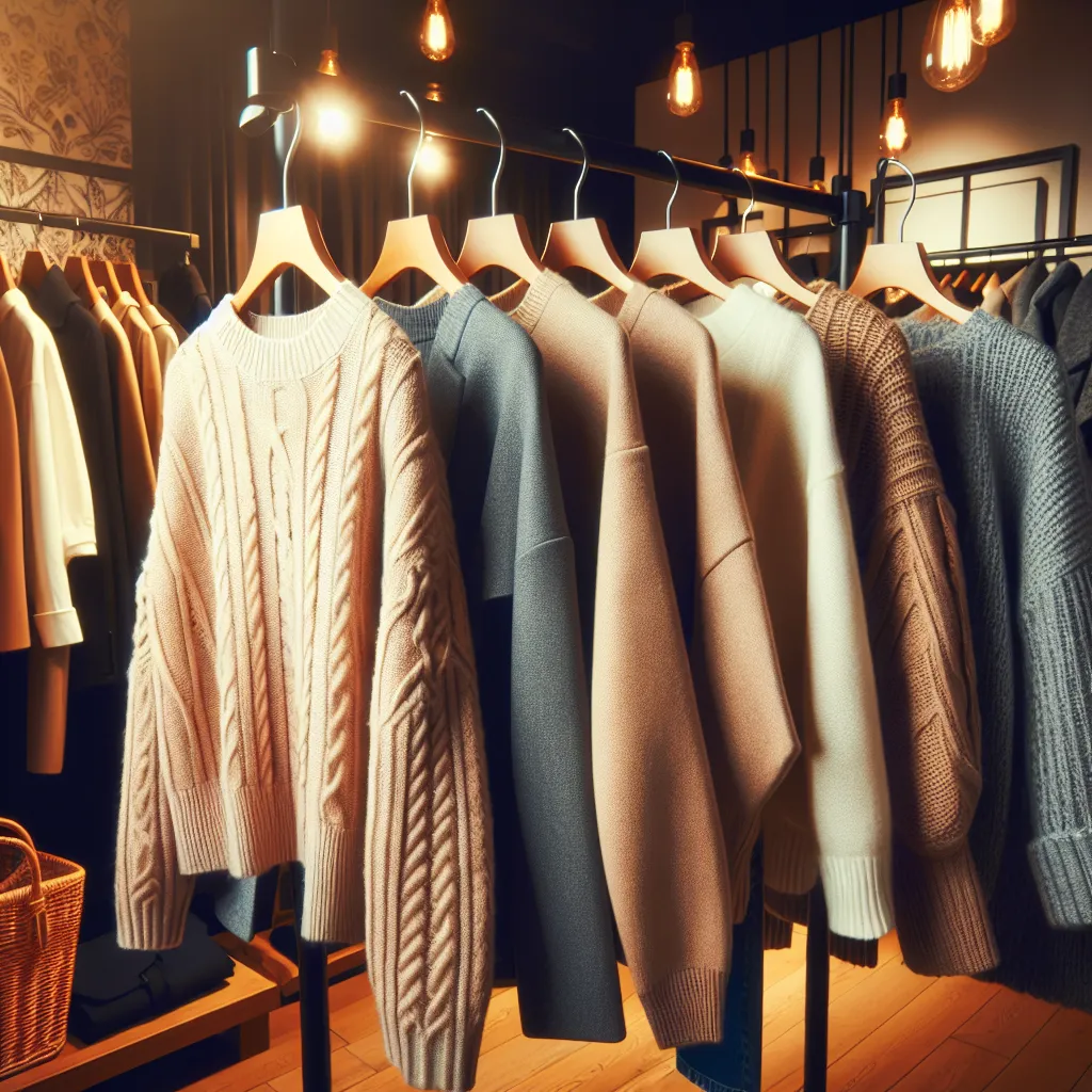 Modne swetry oversize i stylowe płaszcze – najlepsze ubrania w butiku damskim!