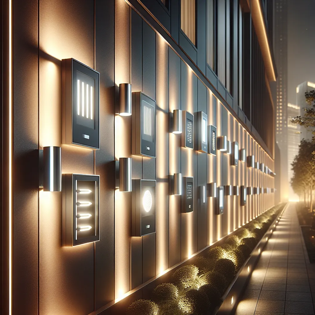 Odkryj nowoczesne lampy elewacyjne LED – efektywne oświetlenie zewnętrzne!