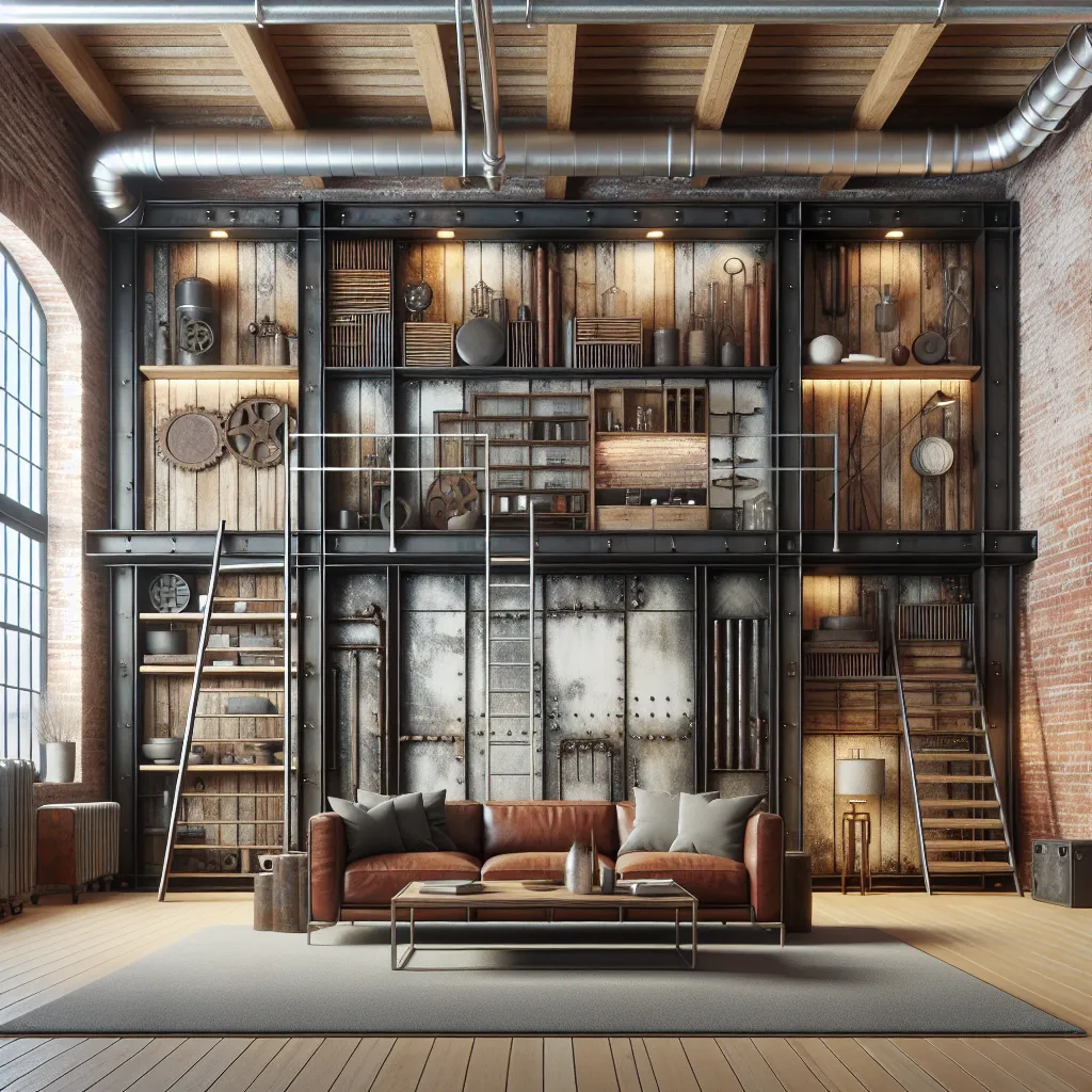 Meble w stylu loftowym: industrialny design dla nowoczesnego mieszkania